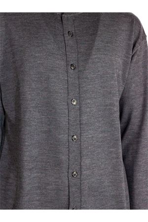 Grey virgin wool cardigan MAURO GRIFONI | GV110003120009